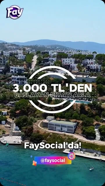 Bodrum emlak drone çekimi