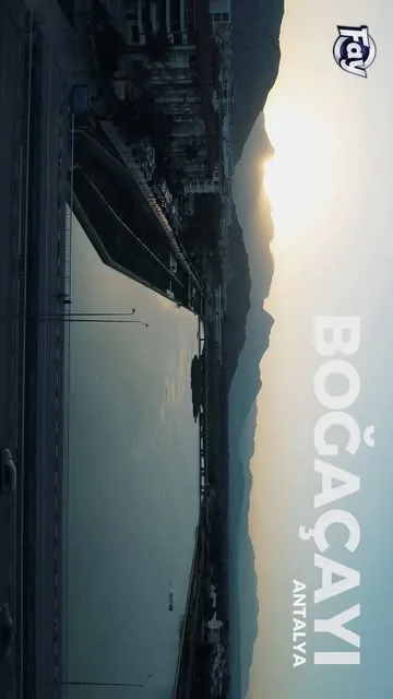 Boğaçayı Antalya havadan çekim